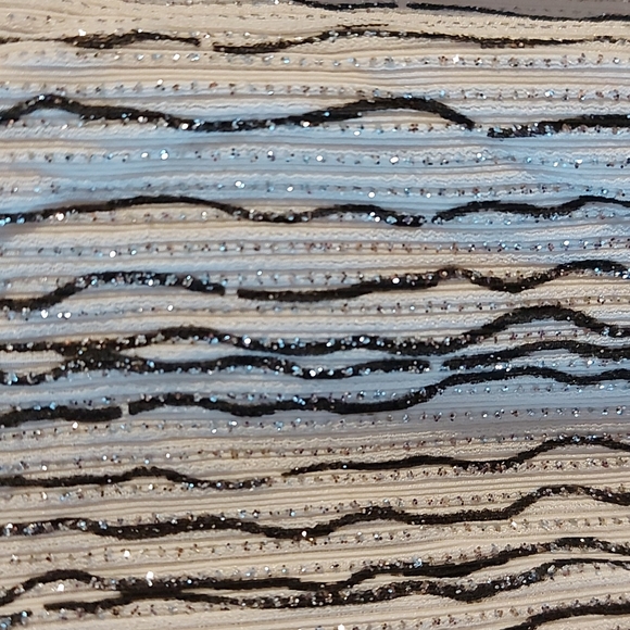 Soft Works petite sparkly zip jacket, NWT, size Large - Picture 2 of 8